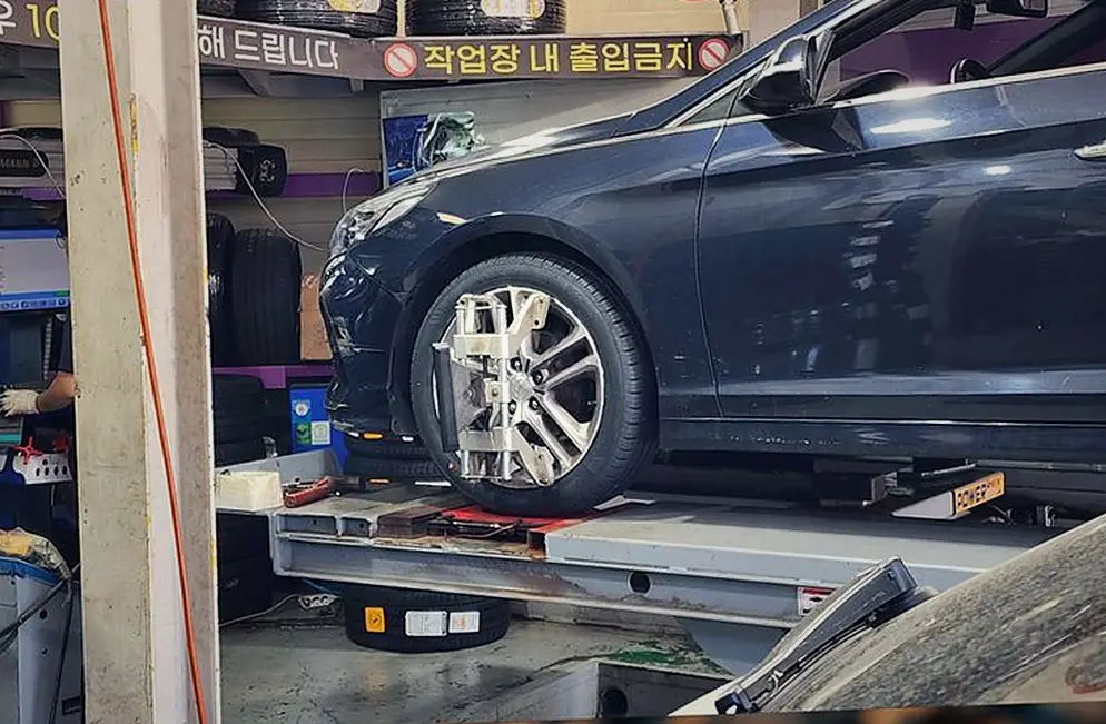 신대방동 AMG S65 넥센타이어렌탈 진행 모습 1